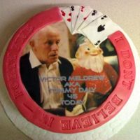 Victor Mildrew Picture cake