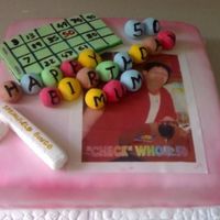Bingo Picture cake bingo style