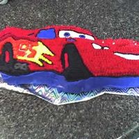 Cars Cake thanks for looking.......This is my 1st BC cake, and it's my 1st cake from cake class...... the pic could be better but its from my...