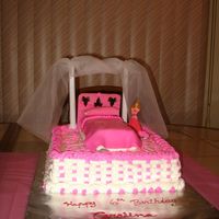 Sleeping Beauty This was made for my niece's sixth birthday. The cover for the bed and pillow were made with marshmallow fondant. The rest was made...