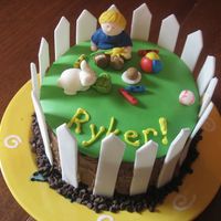 A Boy's Favorite Things Ii This is the in-laws version of the large cupcake "A boy's favorite things". This one was a chocolate cake (durable cake...