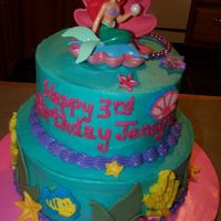Little Mermaid Browsed the cake central galleries for ideas to decorate this one--thanks forall the ideas.