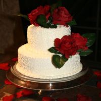 Practice Cake This is a White Chocolate Raspberry cake - along with white chocolate raspberry cream cheese frosting and raspberry filling. This is my...