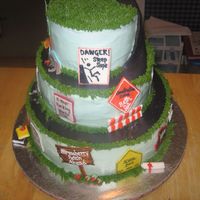 Road Of Life Iced in BC, MMF accents and road. All road signs signify a special event in an Illinois state rep's life. He turned 50 and his wife...