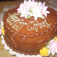 Lillies Chocolate BC with royal lillies and daffodils.