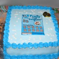 Scratch Ticket Cake Another scratch ticket cake for this past holiday season.