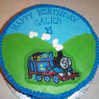 Thomas The Train Birthday Cake FBCT - Thank you Merissa for your help and inspiration. This was a toughie - too many dark colors for me!