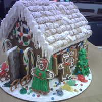 Gingerbread House I didnt make this. It was a gift to my job. But I thought it was really good and someone else may want to enjoy it or try to make it. made...