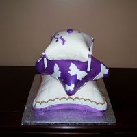 Stacked Pillows First attempt at stacked pillows. I tried to make a single pillow once before and it didn't turn out as expected. Client loved it, but...