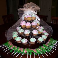 Bridal Cupcakes 