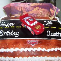 Car's Lightening Mcqueen Cake 