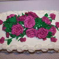 #2 Roses Second part of 1/4 sheet of roses