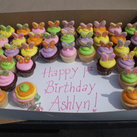 Butterfly Cupcakes/cookies Thanks for looking! These were sooo fun to do!