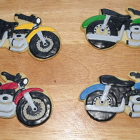 Motocycle Cookies Thanks for looking! These were for a fundraiser for a child who loves motorcyles