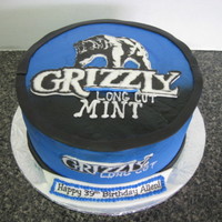 Grizzly Skoal Can 