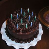Chocolate Birthday Cake This cake is for my Father-in-Law...He loves chocolate.