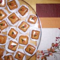Petit Fours, Fall Bridal Shower These were done last year for a Fall themed bridal shower. The bride-to-be wanted me to match one or more of the colors in her napkins (...