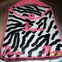 Zebra Purse Cake For The Ladies Multiple Birthday Cake