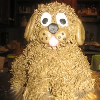 Puppy Dog this was a little cake made for a little birthday boy. I thought it was too cute