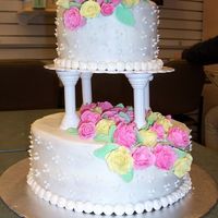 Course Iii Final Cake This was my cake for the last Course 3 class. I was pretty happy with how my fondant roses turned out but they took a really long time to...