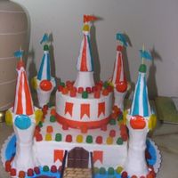 Castle I HATE this cake..This is exactly what the lady ordered so this is what she got lol....