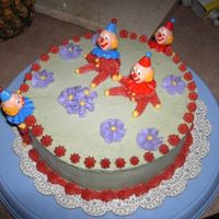 Clowns And Drop Flowers I wasn't too sure about the clowns but they did look kinda cute when the teacher did it so I figured I'd try it out. Wish there...