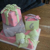 Quadruple Cake I was asked to make a cake for 4 girls in my daughter's class - trouble is each mom was giving me different instructions on what her...