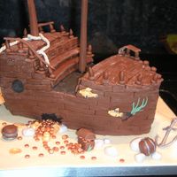 Pirate Cake Design by Debbie Brown