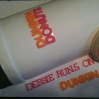 Dunkin Donuts Cake 