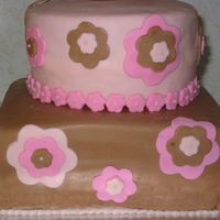 Pink And Brown Flowers 