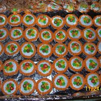 Fall Fling This is cream filled cupcakes I made for a church party.