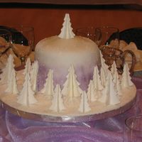 Cake As Table Center Piece 