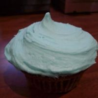 Our First Cupcake the first cupcake that my love and i made together *^_^*