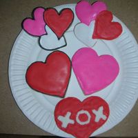 More Valentines Day Cookies NFSC with Antonia's royal icing