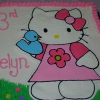 Hello Kitty Bct Close up of the very first BCT I have ever done! I was happy with it.