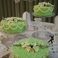 Sage Green With Calla Lilies What do you think??