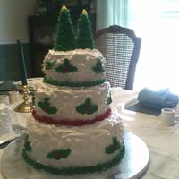 Christmas Tree Cake 
