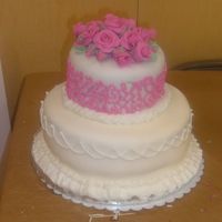 Class Iii Final This is my final cake for Wilton Class III. I had lots of fun...looking forward to getting more practice.