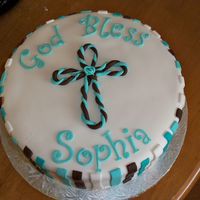 Sophia's First Communion First communion cake for my neice.