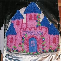 Princess Castle My niece wanted a princess party so I made this castle cake for her.