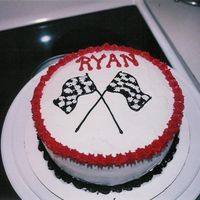 Race Theme I also made this one to go with the Dale Jr. cake.