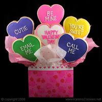 Conversation Heart Arrangement 