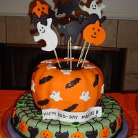 Happy Boo-Day ! This was a Halloween themed birthday cake for my brother!