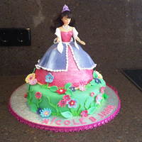 Barbie Princess Cake Yet another barbie princess cake.