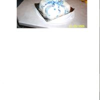 Course 3 Cake This is my cake from course 3. I couldnt get the color mixed so i left it marbalized.