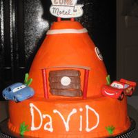 Cozy Cone Cake I made this for my little boy's third birthday. He is Cars obsessed! Thanks so much to Lambshack for posting her Cozy Cone, which...