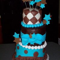 My Disaster! This cake fell and had to be redone -- 2 hours before delivery!