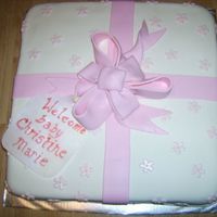 Baby Shower Cake Baby shower cake made for a coworker. Wanted to do more with the tag but ran out of time. Tag is rice paper. All decorations and covering...