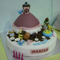 Cinderella Cake made for my niece's 4th birthday. Thank you to lynnmar, Tee-Y, freubelmuisje, Prudence and caketome who all posted photos of...