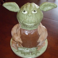 Noah's Yoda I didn't have time to make Yoda's hands as the mother moved the party from Sun to Sat. Yoda went with my 3D Hello Kitty and both...